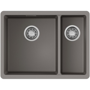 Изображение товара Мойка Omoikiri Kata 55-2-U-GR Artgranit/leningrad grey