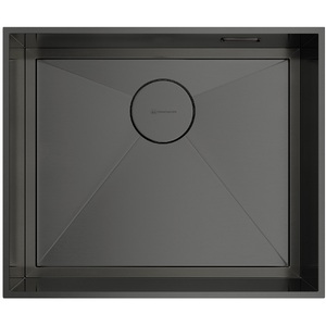 Изображение товара Мойка Omoikiri Kasen 53-INT-GM нерж.сталь/вороненая сталь