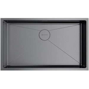 Изображение товара Мойка Omoikiri Taki 74-U/IF-GM нерж.сталь/вороненая сталь