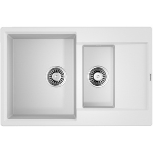 Изображение товара Мойка Omoikiri Daisen 78-2T-WH Tetogranit/белый