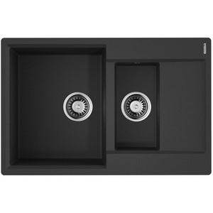 Изображение товара Мойка Omoikiri Daisen 78-2T-BL Tetogranit/черный