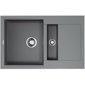 Изображение товара Мойка Omoikiri Sakaime 78-2-GR Tetogranit/leningrad grey