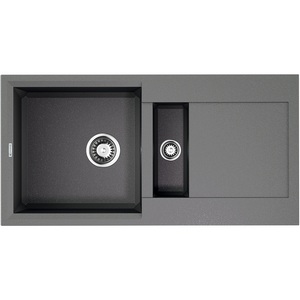 Изображение товара Мойка Omoikiri Sakaime 86-2-GR Tetogranit/leningrad grey