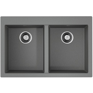 Изображение товара Мойка Omoikiri Bosen 80-2-GR Tetogranit/leningrad grey