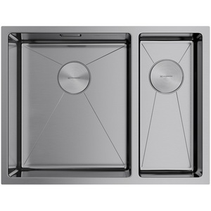 Изображение товара Мойка Omoikiri Taki 58-2-U/IF-IN-L нерж.сталь/нержавеющая сталь