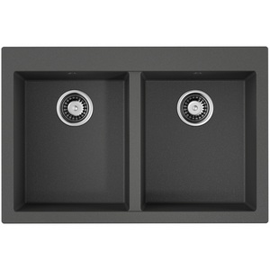 Изображение товара Мойка Omoikiri Bosen 80-2-PL Tetogranit/платина