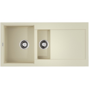 Изображение товара Мойка Omoikiri Sakaime 100-2-BE Tetogranit/ваниль