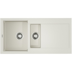 Изображение товара Мойка Omoikiri Sakaime 100-2-WH Tetogranit/белый