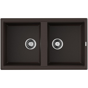 Изображение товара Мойка Omoikiri Tedori 86-2-DC Tetogranit/темный шоколад