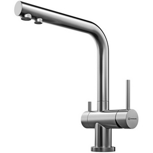 Изображение товара Смеситель Omoikiri Nagano-BN латунь/нержавеющая сталь