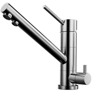 Изображение товара Смеситель Omoikiri Tonami-BN латунь/нержавеющая сталь