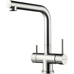 Изображение товара Смеситель Omoikiri Takamatsu-BN нерж.сталь/нержавеющая сталь