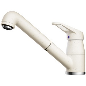 Изображение товара Смеситель Omoikiri Tateyama-S-WH латунь/белый