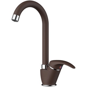 Изображение товара Смеситель Omoikiri Umi-DC латунь/темный шоколад