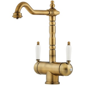 Изображение товара Смеситель Omoikiri Amagasaki-AB латунь/античная латунь