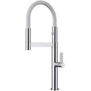 Изображение товара Смеситель Omoikiri Osaka-C-WH латунь/хром/белый