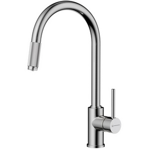 Изображение товара Смеситель Omoikiri Tamura-BN латунь/нержавеющая сталь