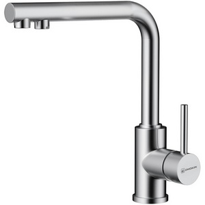 Изображение товара Смеситель Omoikiri Nakagawa 2 Plus-BN латунь/нержавеющая сталь