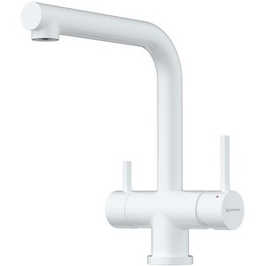 Изображение товара Смеситель Omoikiri Takamatsu S-PW латунь/pure white