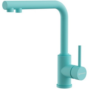 Изображение товара Смеситель Omoikiri Nakagawa 2 Plus-AZ латунь/Azur blue