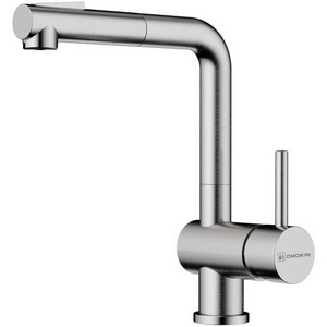 Изображение товара Смеситель Omoikiri Tanigawa-SB-BN латунь/нержавеющая сталь