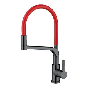 Изображение товара Смеситель для кухни Omoikiri Sinto 2 Plus-GM-R латунь/вороненая сталь/красный 4994467