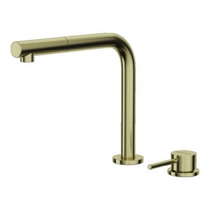 Изображение товара Смеситель для кухни Omoikiri Nara-S-LG латунь/светлое золото 4994485