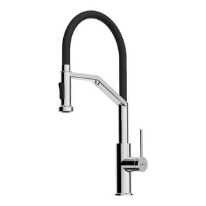 Изображение товара Смеситель для кухни Omoikiri Makkari 2 Plus-SB-C-BL латунь/хром/черный 4994493