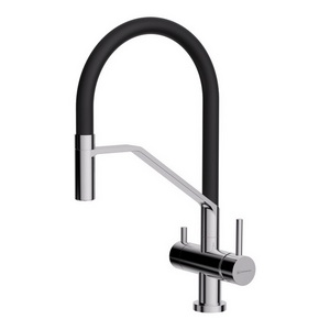 Изображение товара Смеситель для кухни Omoikiri Akeno C-BL латунь/хром/черный 4994543