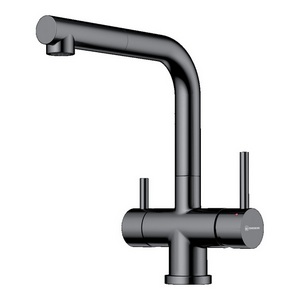 Изображение товара Смеситель для кухни Omoikiri Takamatsu-S-GM латунь/вороненая сталь 4994564