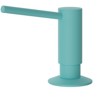 Изображение товара Дозатор Omoikiri для моющего средства OM-02-AZ латунь/Azur blue