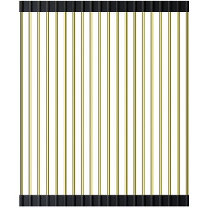 Изображение товара Ролл-мат Omoikiri для мойки св.золото/черн. силикон ROLL-01-LG