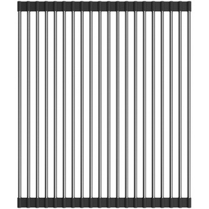 Изображение товара Ролл-мат Omoikiri для мойки нерж/черный силикон ROLL-01-IN