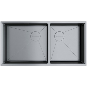 Изображение товара Мойка Omoikiri Taki 85-2-LB-U/IF-IN Side нерж.сталь/нержавеющая сталь