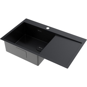 Изображение товара Кухонная мойка Omoikiri Akisame 86-L Side-GB нерж. сталь/графит 4997043