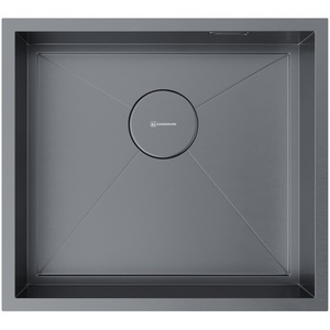 Изображение товара Мойка Omoikiri Kasen 49-16-GM нерж.сталь/вороненая сталь