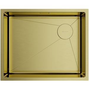 Изображение товара Мойка Omoikiri Taki 54-U/IF-LG Side SF нерж.сталь/светлое золото