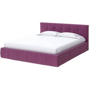 Изображение товара PROxSON Кровать Varna без основания (Ткань: Рогожка Savana Berry (фиолетовый)) 180x200