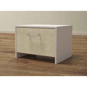 Изображение товара PROxSON Тумба Varna (ЛДСП Белая+ткань Белый/Savana Milk (молочный)) 51x40