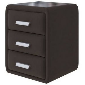 Изображение товара PROxSON Тумба Soft Mebel (Ткань: Велюр Forest 16 Коричневый) 51x48