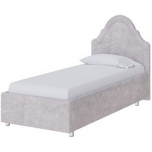 Изображение товара PROxSON Кровать Vintage (Ткань: Велюр Лофти Серый) 80x200