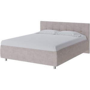 Изображение товара PROxSON Кровать Diamo без основания (Ткань: Велюр Лофти Бежевый) 160x200