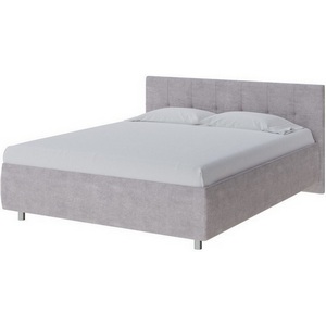 Изображение товара PROxSON Кровать Diamo без основания (Ткань: Велюр Лофти Серый) 180x200