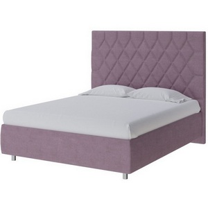 Изображение товара PROxSON Кровать Rhomby без основания (Ткань: Велюр Лофти Слива) 180x200