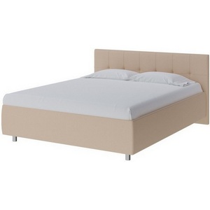 Изображение товара PROxSON Кровать Diamo без основания (Ткань: Рогожка Savana Camel (бежевый)) 120x190