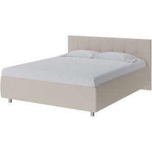 Изображение товара PROxSON Кровать Diamo без основания (Ткань: Рогожка Savana Milk (молочный)) 140x190