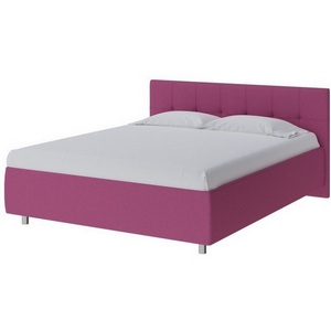 Изображение товара PROxSON Кровать Diamo без основания (Ткань: Рогожка Savana Berry (фиолетовый)) 200x190