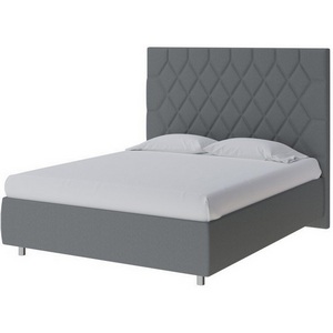 Изображение товара PROxSON Кровать Rhomby без основания (Ткань: Рогожка Savana Grey (серый)) 180x190