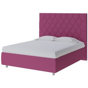 Изображение товара PROxSON Кровать Rhomby без основания (Ткань: Рогожка Savana Berry (фиолетовый)) 90x190