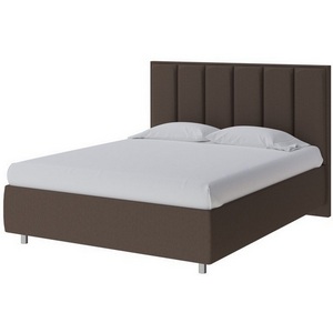 Изображение товара PROxSON Кровать Routa без основания (Ткань: Рогожка Savana Chocolate (шоколад)) 80x190